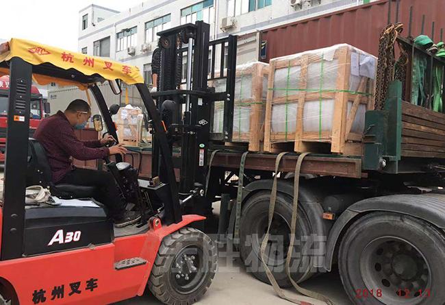 国内参展货物运输到香港